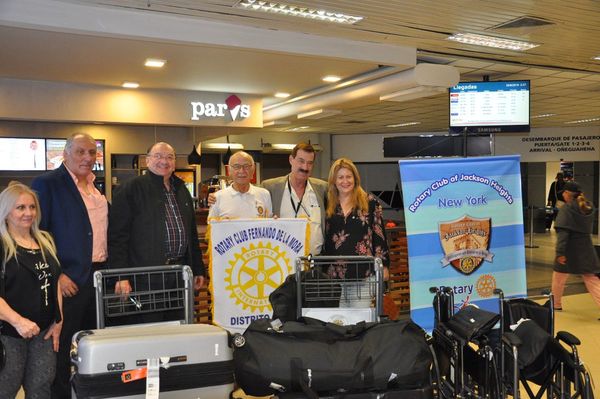 Rotarios de EE.UU vienen a apoyar Comilona a favor del hospital del Lambaré