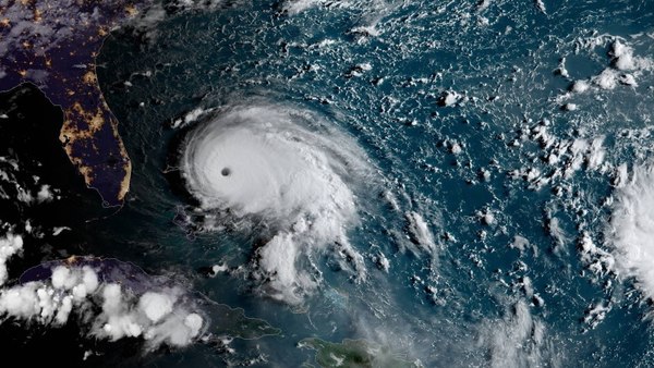 El huracán Dorian crece a la categoría máxima antes de tocar las Bahamas - ADN Paraguayo