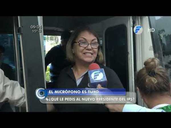 ¿Qué le piden los asegurados al nuevo titular del IPS?