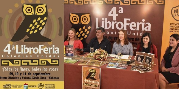 HOHENAU SERÁ SEDE DE LA 4TA LIBROFERIA COLONIAS UNIDAS