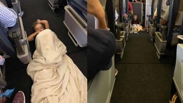 Niño con autismo se sentó en el suelo de un avión y así reaccionaron los pasajeros | Noticias Paraguay