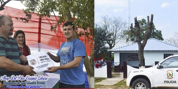 RESALTAN LABOR POLICIAL EN JOSÉ LEANDRO OVIEDO.