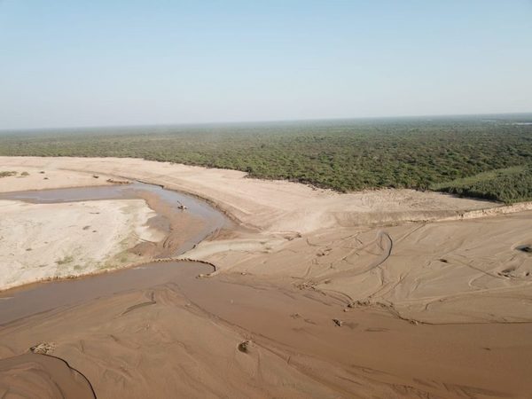 Ingresan las aguas del Pilcomayo