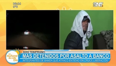 Cae "cabecilla" del atraco en Liberación