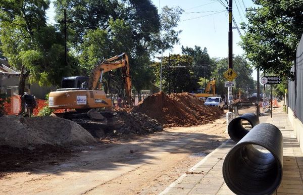 Semana de más obras y caos vehicular en doce puntos de Asunción - Nacionales - ABC Color