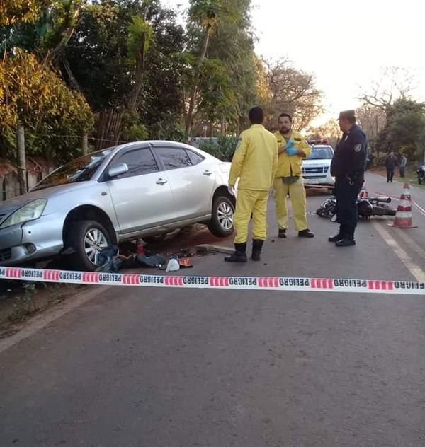 Dos personas fallecen en accidente en Villarrica - Nacionales - ABC Color