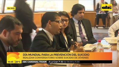 Realizan conversatorio por el Día Mundial para la Prevención del Suicidio - ABC Noticias - ABC Color