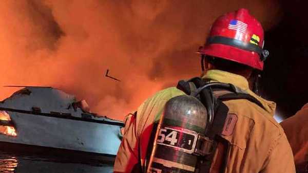 EE.UU: se incendió un barco de buceo y hay al menos 30 desaparecidos | .::Agencia IP::.