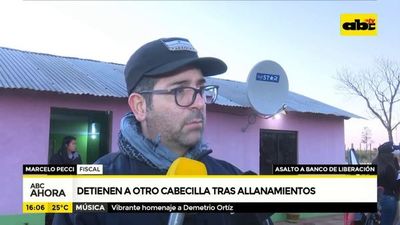 Detienen a otro cabecilla tras allanamiento - ABC Noticias - ABC Color