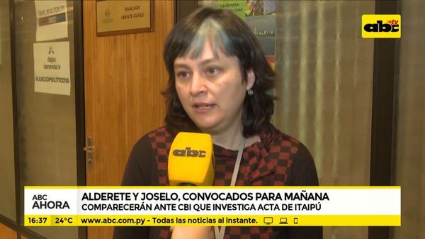 Alderete y Joselo convocados para mañana - ABC Noticias - ABC Color