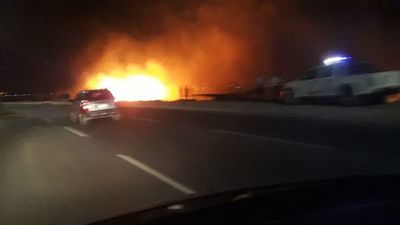Incendio en la Costanera Norte moviliza a los bomberos - Nacionales - ABC Color
