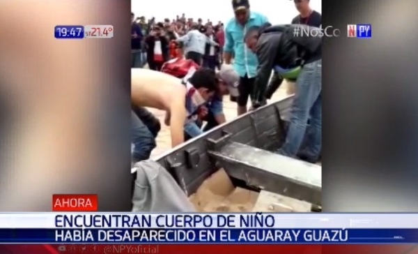 Hallan cuerpo de niño desaparecido en aguas del río Aguaray | Noticias Paraguay