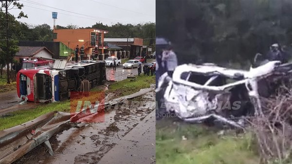 ACCIDENTES REPETITIVOS EN LA CURVA DEL KM 8 DE LA RUTA 1