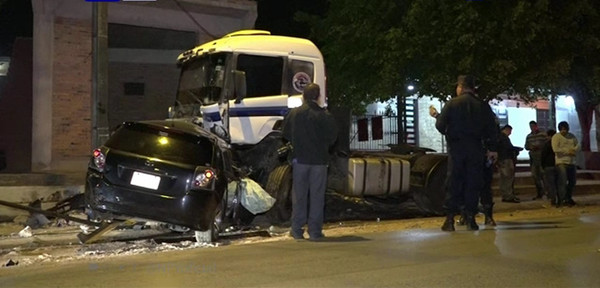 Cuádruple choque con derivación fatal en Limpio | Noticias Paraguay
