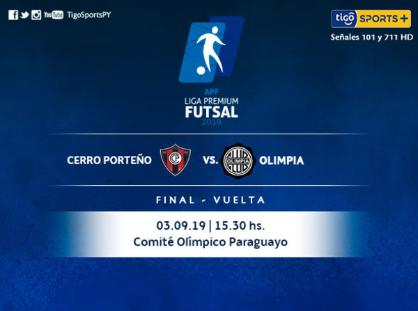 Cerro Porteño y Olimpia definen la Liga Premium