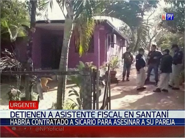 Asistente fiscal es detenida por el intento de asesinato de su ex pareja