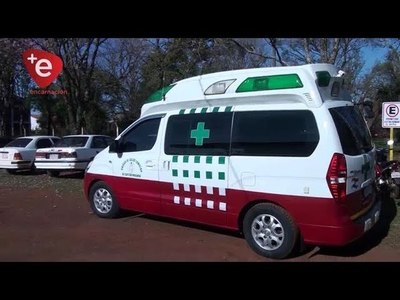 FLAMANTE AMBULANCIA PARA U.S.F. DE CAPITÁN MIRANDA
