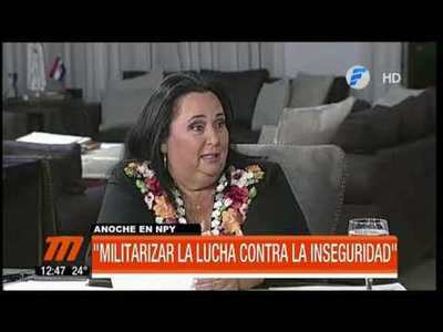 Abdo quiere militarizar la lucha contra la inseguridad