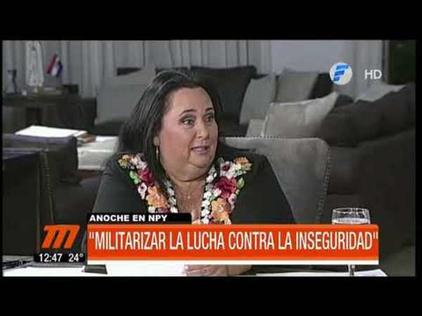 Abdo quiere militarizar la lucha contra la inseguridad