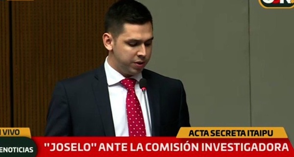 Joselo niega participación en acta bilateral