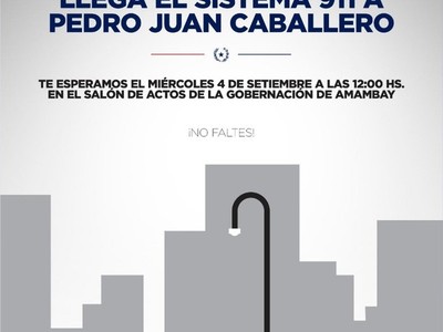 PJC tendrá por primera vez el Sistema 911