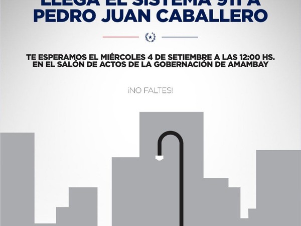 PJC tendrá por primera vez el Sistema 911