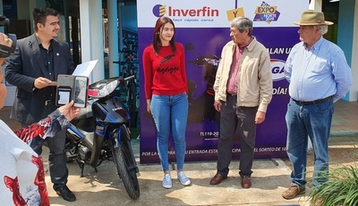 Cuarta motocicleta de la Expo Norte ya tiene dueña