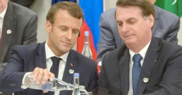 Sigue enfrentamiento entre Bolsonaro y Macrón