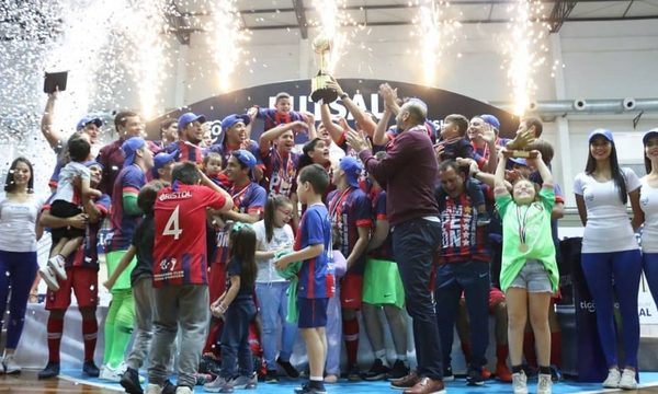 Cerro Porteño es pentacampeón en futsal FIFA