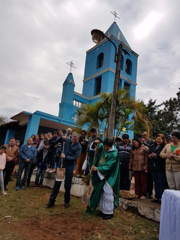 Calle'i: Construirán nuevo templo parroquial | San Lorenzo Py