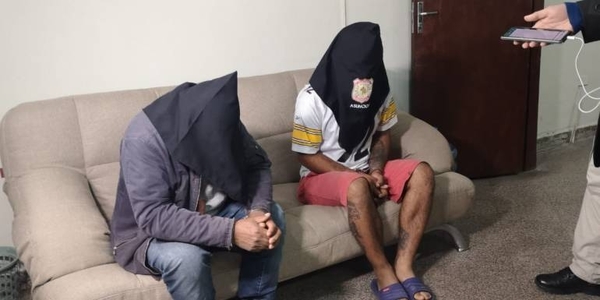 HOY / Padre e hijo detenidos por robar G. 67 millones a un contratista