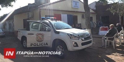 ENTREGAN PATRULLERA 0KM A COMISARÍA 2 DE ENCARNACIÓN