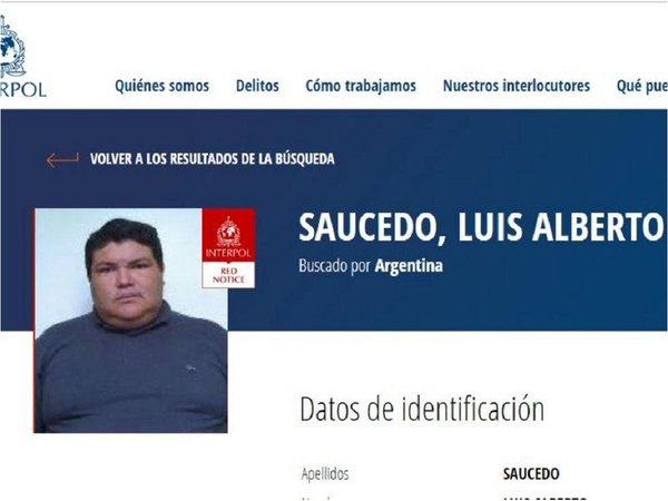 Capturan en Pilar a supuesto capo narco Luis Saucedo