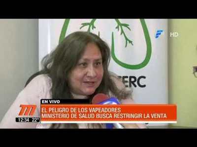 Buscan restringir venta de vapeadores