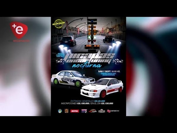 PICADAS ENCARTUNING NOCTURNA ESTE SÁBADO EN EL CENTRO CÍVICO