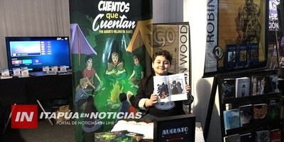 CON 11 AÑOS PRESENTÓ SU PRIMER LIBRO “CUENTOS QUE CUENTAN”