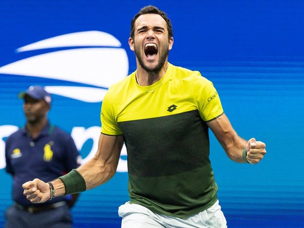 Berrettini jugará sus primeras semifinales de un Grand Slam