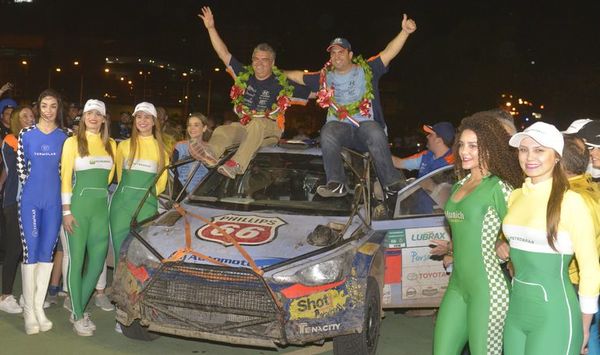Los campeones del Rally del Chaco - Automovilismo - ABC Color