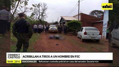 Acribillan a tiros a un hombre en PJC - Crimen y castigo - ABC Color