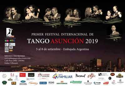 Inicia hoy el Primer Festival Internacional del Tango Asunción 2019 | .::Agencia IP::.