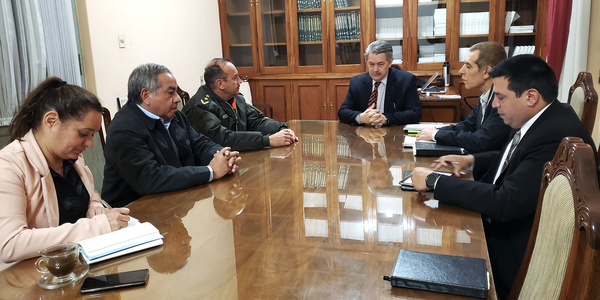 Comisión ultima detalles y coordina logística para ejecutar trabajos en frontera con Bolivia | .::Agencia IP::.