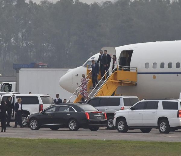 La hija de Trump, Ivanka, ya arribó a Paraguay - Nacionales - ABC Color