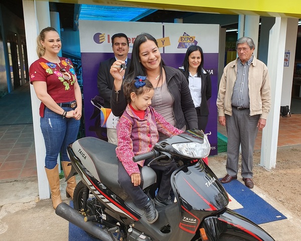 Expo Norte entregó la sexta motocicleta