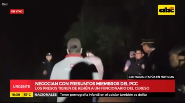 Tensa negociación para la liberación del rehén y la entrega de reos - Nacionales - ABC Color