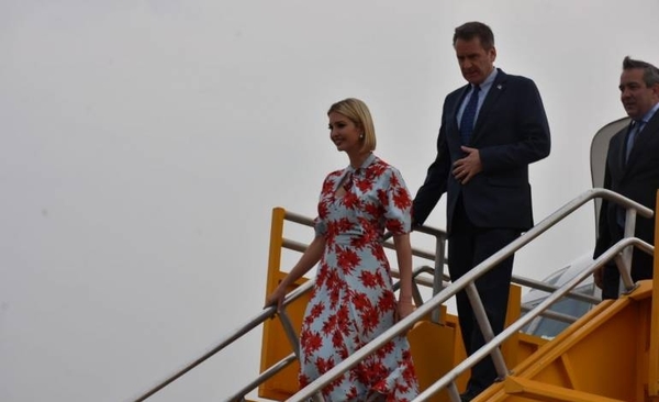 HOY / Ivanka Trump llega a Asunción como última parada de su gira por Latinoamérica