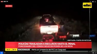 Miembros del PCC liberaron al rehén y entregaron las armas - Nacionales - ABC Color