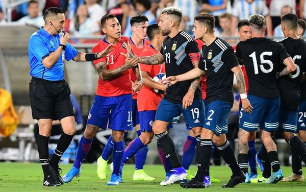 Chile y Argentina empatan sin goles - Fútbol - ABC Color