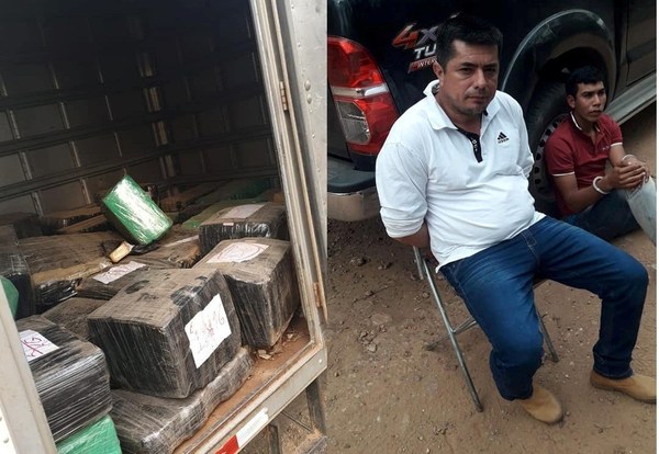 Director de escuela fue detenido cuando escoltaba casi 1.400 kilos de marihuana - ADN Paraguayo