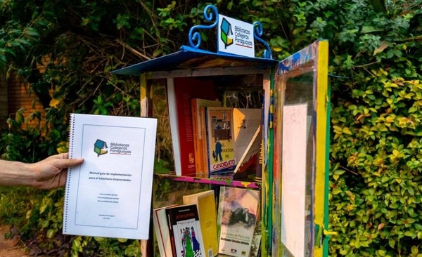 HOY / Bibliotecas callejeras son todo un éxito y ya suman 26 en todo el país
