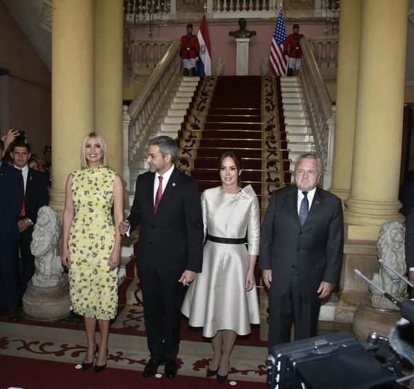 Ivanka Trump ya está reunida con el presidente Mario Abdo Benítez - Nacionales - ABC Color